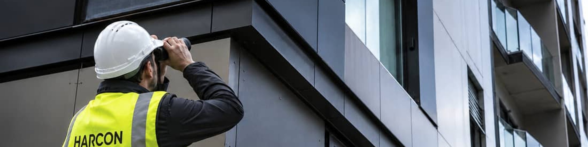 Cladding assessment on a multi unit building