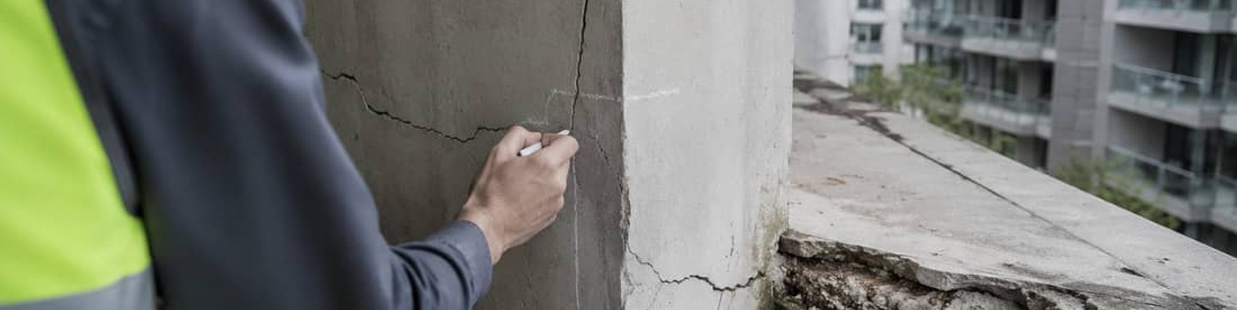 Structural defect investigation on site